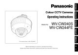 Panasonic WV-CW240S User manual