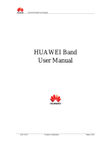 Huawei Band User manual
