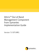 Symantec ALTIRIS OUT OF BAND MANAGEMENT COMPONENT 7.0 SP3 MR1 Implementation Manual