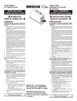 Broan 153001 Installation guide