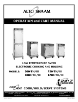 Alto-Shaam 750-TH/III Operation And Care Manual