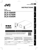 JVC DLA-X500R User manual