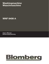 Blomberg WNF 8406A User manual