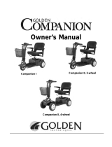 Golden Technologies Companion I Owner's manual