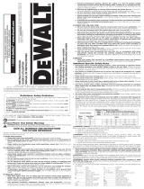 DeWalt DW311K User manual