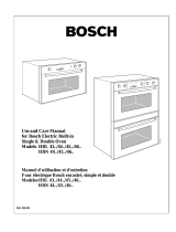 Bosch Appliances 44 User manual