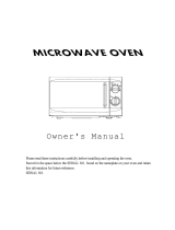 Haier HGN-2070M Owner's manual