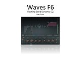 Waves F6 Floating-Band Dynamic EQ Owner's manual