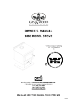 Gas & Wood 1000 User manual