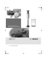 Bosch MSM66125AU/01 User manual