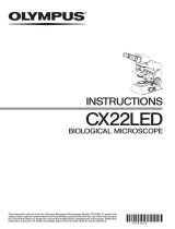 Olympus CX22LED Instructions Manual
