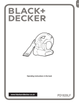 Black & Decker Dustbuster PV1225NB User manual