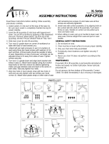 Alera Plus AAP-CP110 Assembly Instructions And User Manual