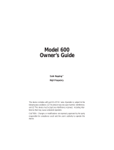 DEI 600HF Owner's manual