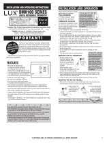 Lux Products DMH100 User manual