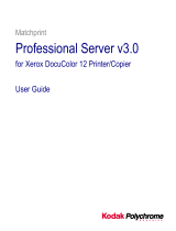 Xerox DocuColor 12 User guide