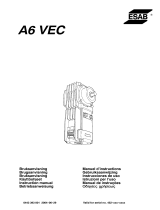 ESAB A6 VEC User manual