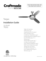 Craftmade TG52 Installation guide