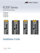 Allied Telesis IE200-6FP Installation guide