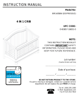 Dorel Home BR1405B4 Assembly Manual