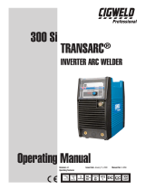 CIGWELD Professional 300 Si TRANSARC® Inverter Arc Welder User manual