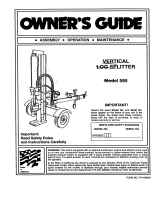 MTD 585 Owner's manual