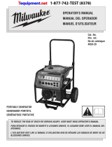 Milwaukee PORTAbLE GENERATOR User manual