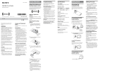 Sony ICF-C1PJ Operating instructions
