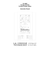 La Crosse WS-8035U User manual