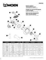 Moen T2807NLBL Owner's manual