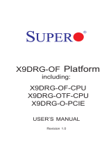 Supermicro X9DRG-O-PCIE User manual