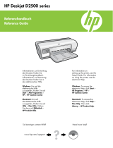 HP Deskjet D2500 Printer series Reference guide