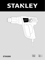 Stanley STXH2000 User manual