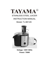 Tayama TJ-8K129 User guide