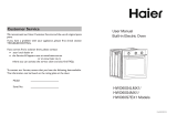 Haier HCG604HWO60SHSH60R User manual