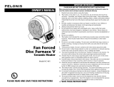 Pelonis HC-461 Disc Furnace V User manual