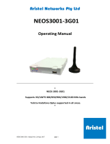 Aristel NEOS3001-3G01 Operating instructions