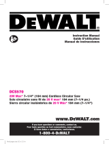 DeWalt DCS570BW240C User manual