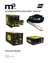 ESAB m3® plasma m3 Integrated Gas Control (IGC) - Vision 5x User manual