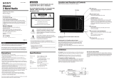 Sony ICF-9740W Operating instructions