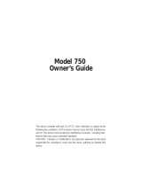 DEI 737T Owner's manual