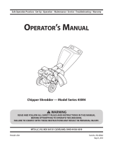 MTD 45M4 Series User guide