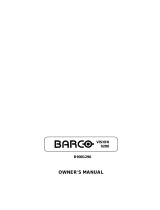 Barco BarcoVision 9200 User manual