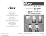 Oster Push Button Blenders User manual