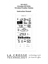 La Crosse WS-8035U User manual