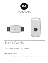 Motorola TRAINER200U User manual