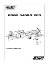 E-flite EDGE 540QQ 280 User manual