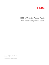 H3C WA2620-AGN Web-Based Configuration Manual