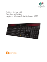 Logitech Wireless Solar Keyboard K760 Owner's manual
