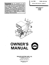 Miller INTELLIMATIC D-52M Owner's manual